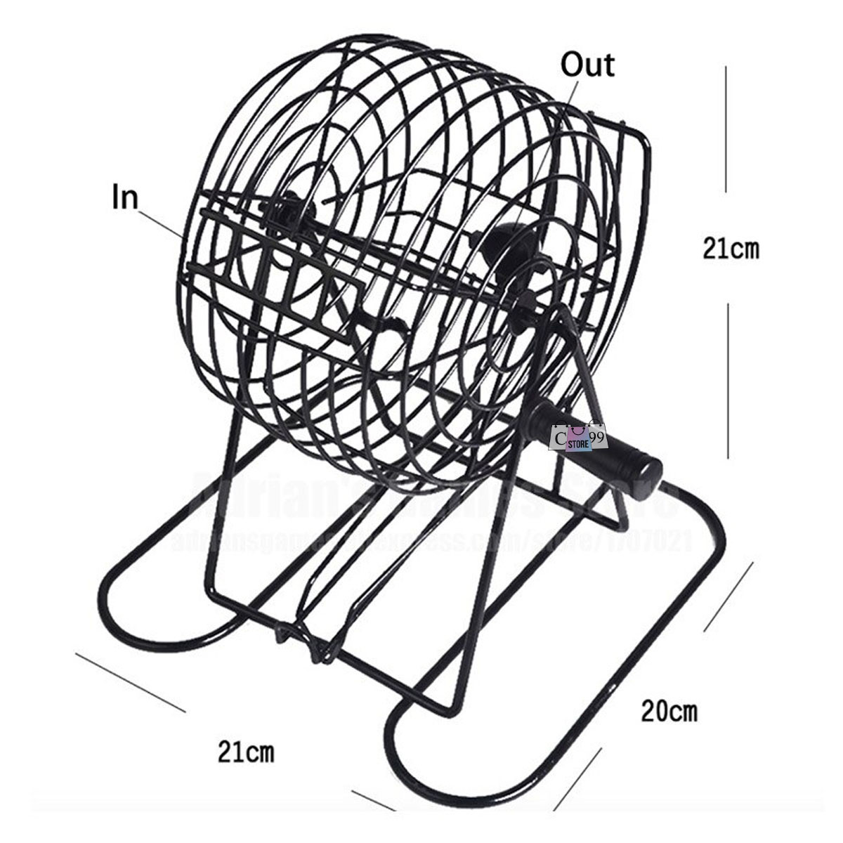Juego Bingo Con Ruleta Juego Familiar